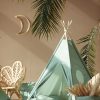 tipi vert mint chambre enfant