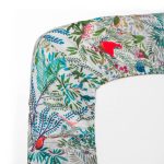 drap housse JAZZ coloris mousse