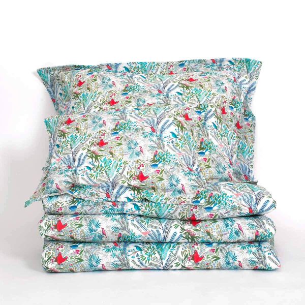 housse de couette JAZZ coloris mousse