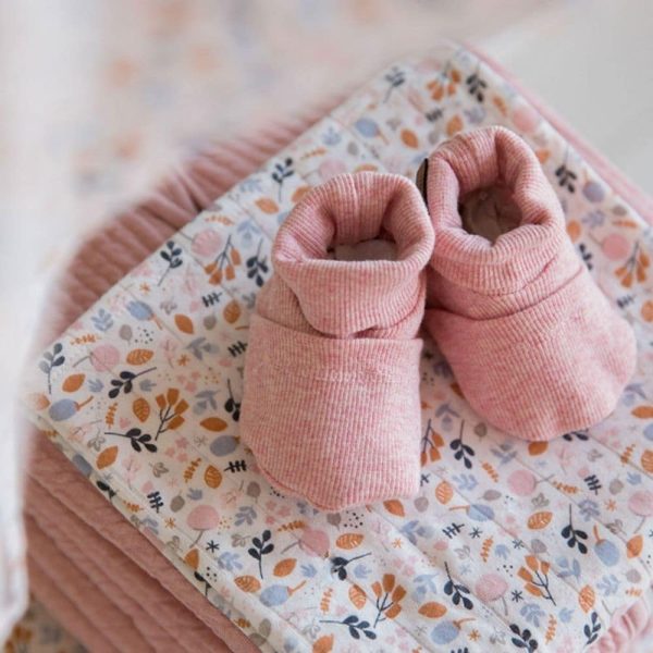 Lange bébé Pure pink & Spring flowers (lot de 2) - Little Dutch