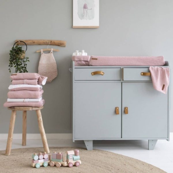 Lange bébé Pure pink & Spring flowers (lot de 2) - Little Dutch