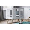 Lit Bébé Nature Blanc 60 x 120 cm – VOX