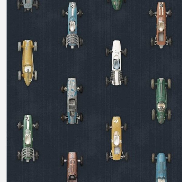 Papier peint Race Car Dark - Studio Ditte