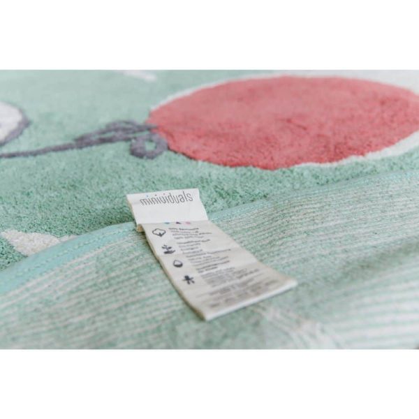 tapis rond coton astronaute & ballon (3)