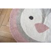 tapis rond coton pingouin (2)