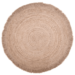 Tapis jute avec franges Terra - Nattiot