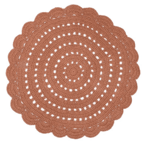 Tapis crochet Alma Ambre - Nattiot