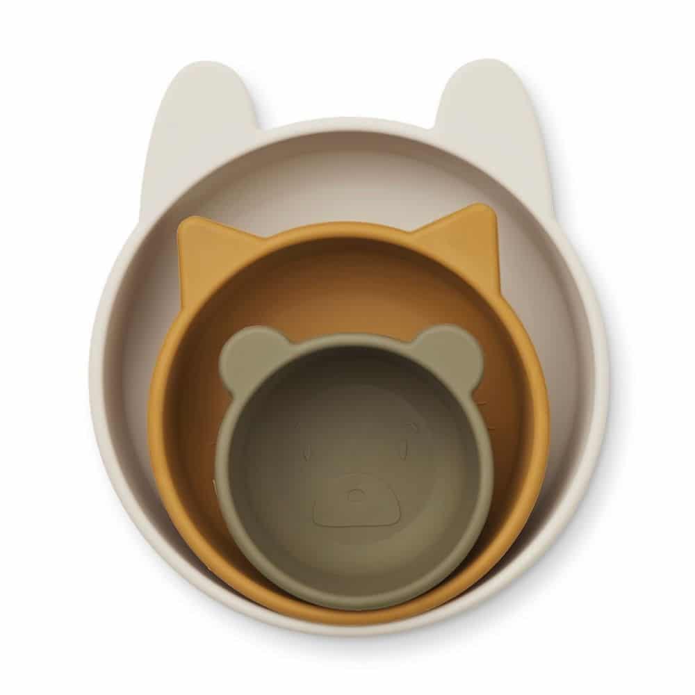 Lot De 3 Bols En Silicone Pour Masques Visage – Petits, Moyens, Grands – Faciles à Nettoyer – DIY Soins, Teintures, Spa