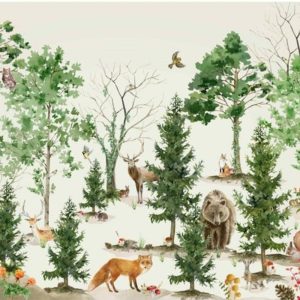 Papier peint Forest Life - Creative Lab Amsterdam