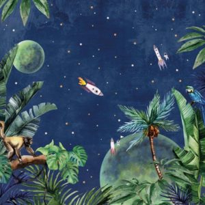 Papier Peint From Jungle to Space - Creative Lab Amsterdam