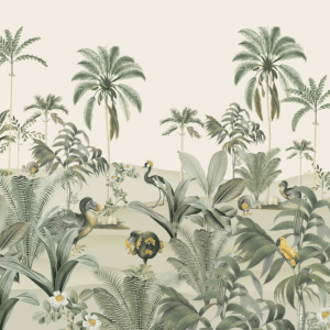 papier peint dodo oasis 1