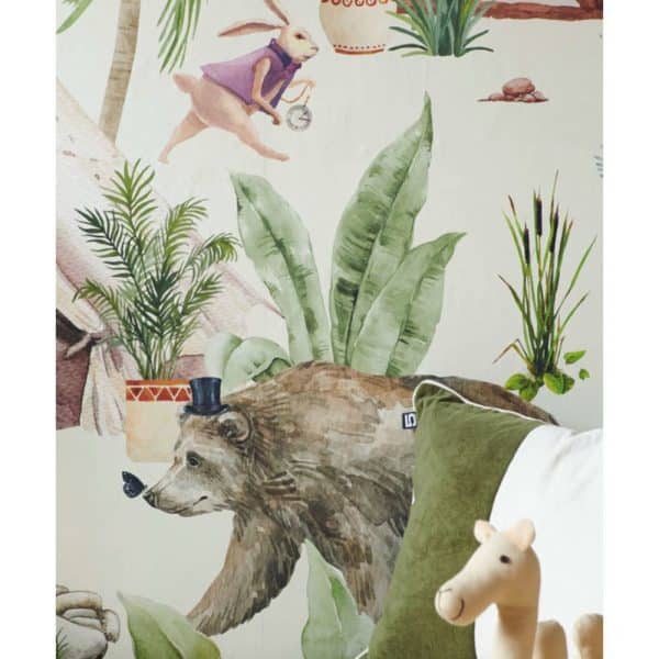 papier peint the magical village creative lab