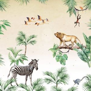 papier peint king of the jungle creative lab amsterdam (1)