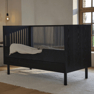 lit bébé hai no ki black 1