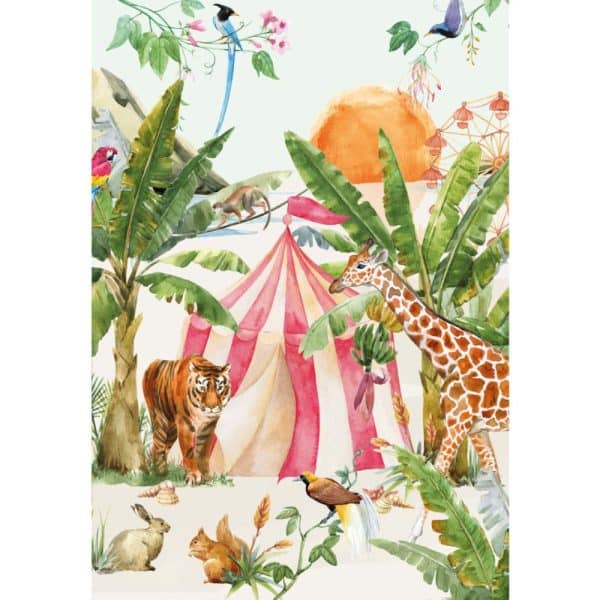 papier peint circus at sunset creative lab