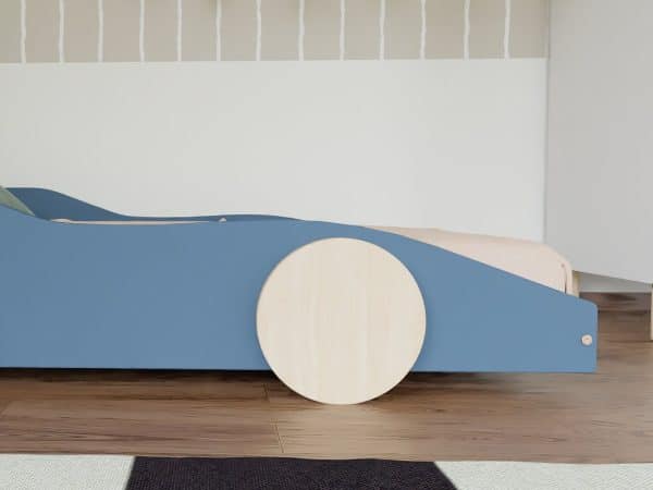 lit enfant voiture de sport drifty en bois massif – 80x160 ou 80x180 cm