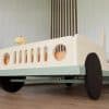lit enfant voiture jeep safari en bois massif 80x160 cm