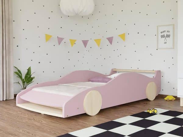 lit voiture enfant ferrari f40 en bois massif 80x160 cm