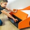 lit voiture enfant ferrari f40 en bois massif 80x160 cm