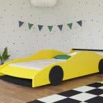 lit voiture enfant ferrari f40 en bois massif 80x160 cm