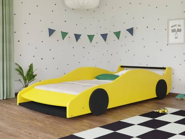 lit voiture enfant ferrari f40 en bois massif 80x160 cm